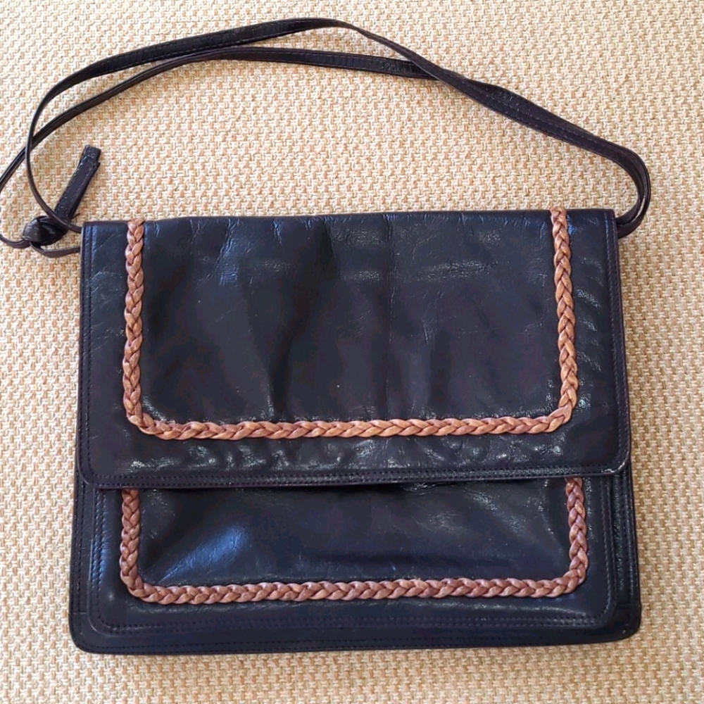 Barbara Bolan "leather" handbag